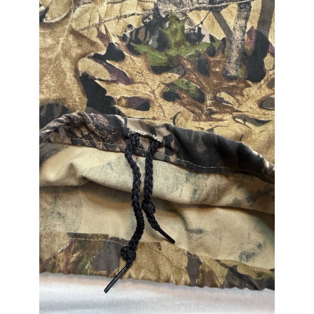Vintage Jerzees Outdoors Mossy Oak Forest Floor Camo Hunting Pants XXL Regular - Picture 4 of 10